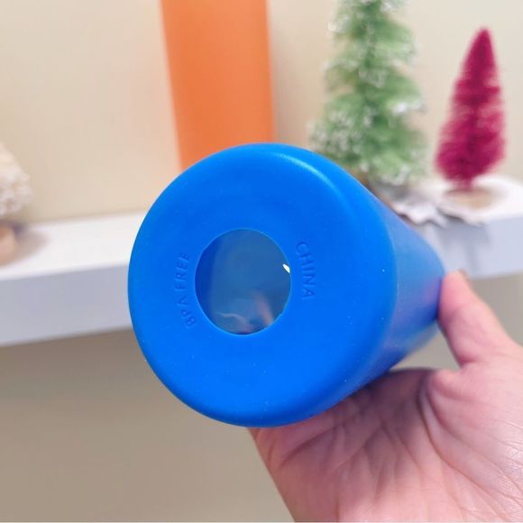 2x Reusable Glass Water Bottle With Bamboo Lid 18.5 oz - Picture 10 of 11